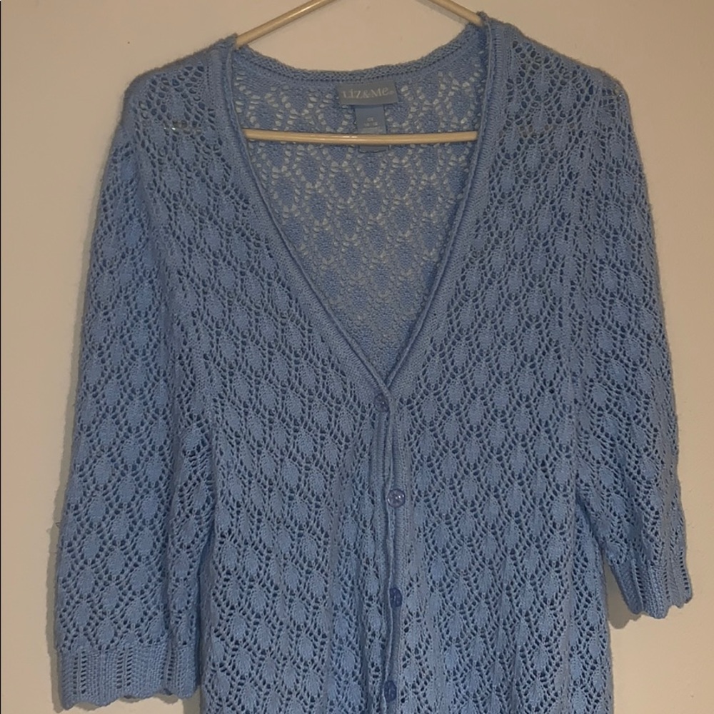 ☀️Blue Cardigan - Picture 2 of 3
